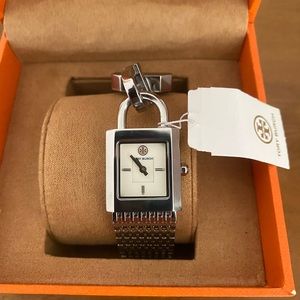 Tory Burch Surrey Padlock watch